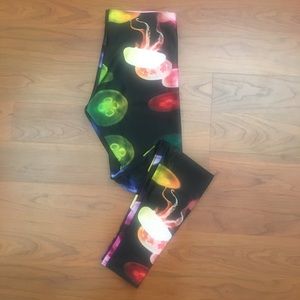 Blackmilk Clothing Rainbow Jellyfish Leggings